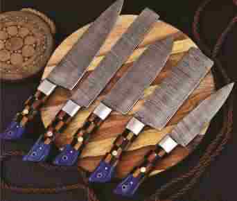 Damascus Chef Knives & Sets